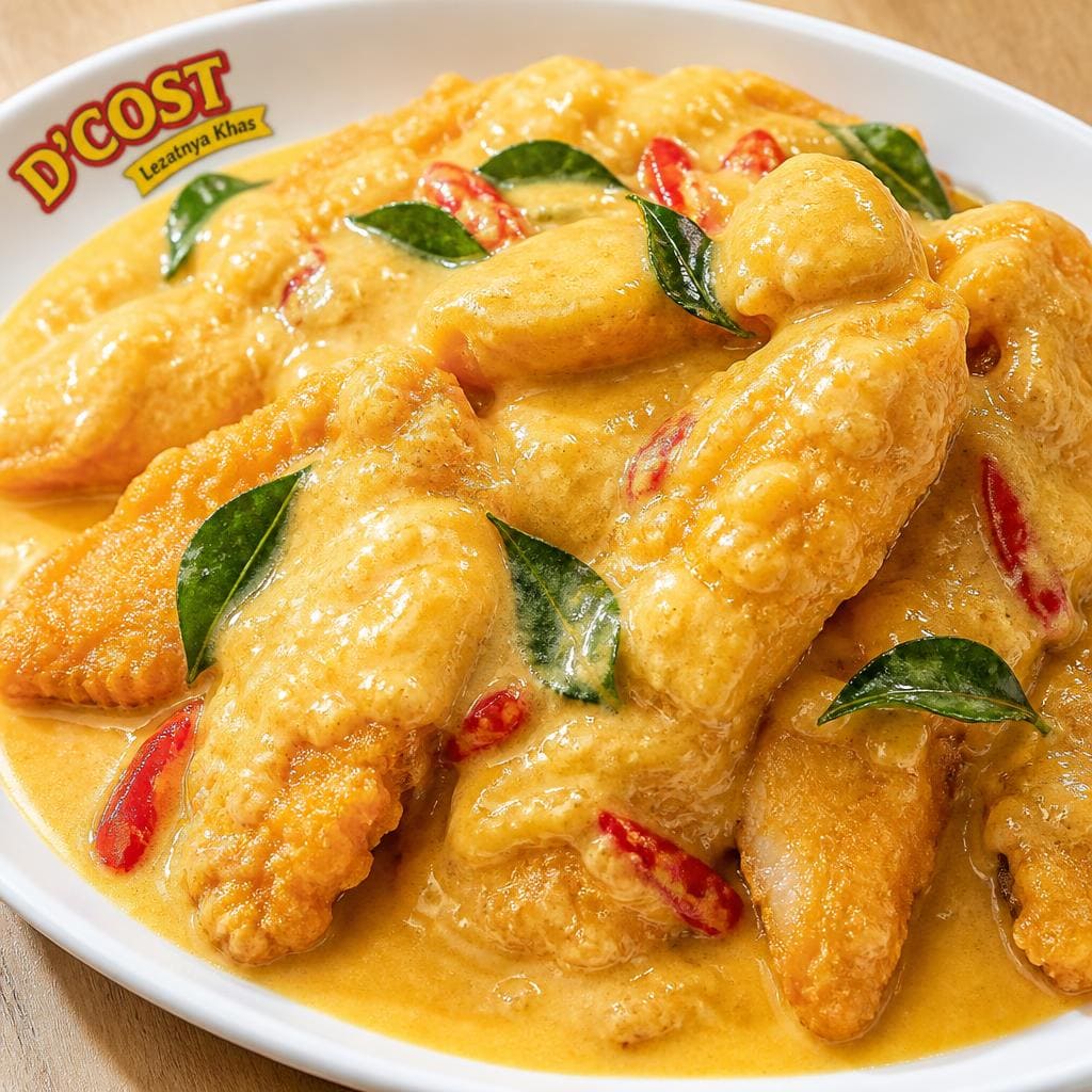 Ikan Fillet Saus Telur Asin D’ Cost Seafood